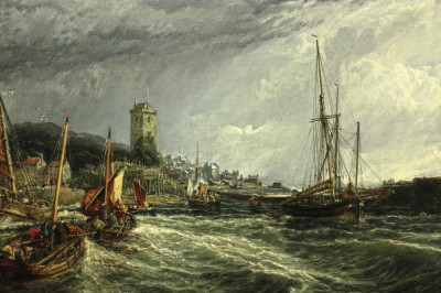 ⚓Репродукція морський краєвид від 217 грн.: Гавань Дисарта у 1854 році