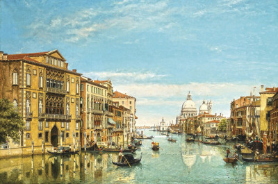 ₴ Репродукція міський краєвид 217 грн.: Гранд канал, Венеція