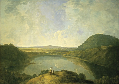 ₴ Картина пейзаж художника від 194 грн.: Озеро Альбано