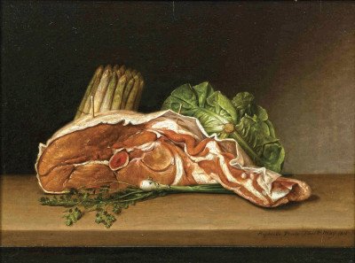 ₴ Репродукція натюрморт від 309 грн.: М'ясо та овочі