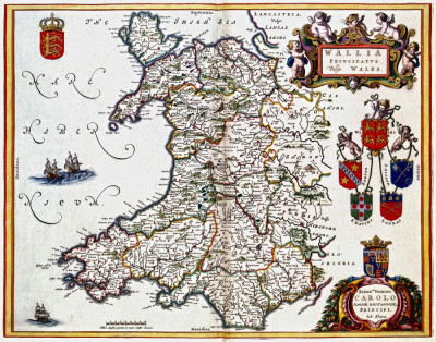 ₴ Стародавні карти високої роздільної здатності від 247 грн.: Уельс