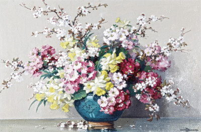 ₴ Репродукція натюрморт від 217 грн.: Весняні квіти