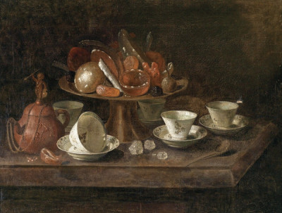 ₴ Картина натюрморт відомого художника від 241 грн.: Натюрморт із шоколадними чашками