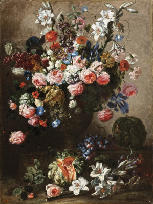 ₴ Репродукція натюрморт від 257 грн.: Квіти у вазі