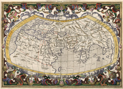 ₴ Стародавні карти з високою роздільною здатністю від 235 грн.: Універсальна карта Пталомея