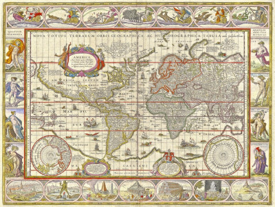 ₴ Древние карты высокого разрешения от 241 грн.: Весь новый мир