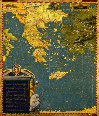 ₴ Стародавні карти високої роздільної здатності від 228 грн.: Грецький півострів, Гриція, Албанія, Боснія та Болгарія