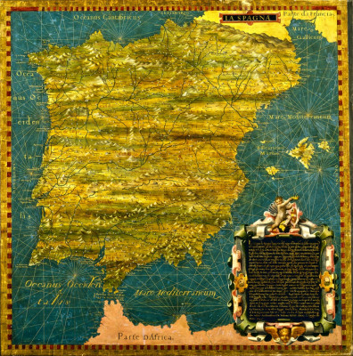 ₴ Стародавні карти високої роздільної здатності від 313 грн.: Іспанія