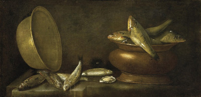 ₴ Репродукція натюрморт від 179 грн.: Натюрморт з рибою