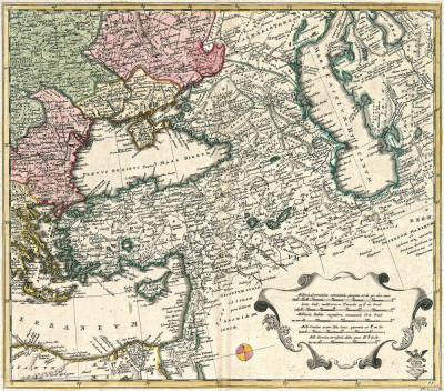 ₴ Стародавні карти високої роздільної здатності від 277 грн.: Карта Європи