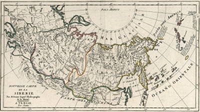 ₴ Стародавні карти високої роздільної здатності від 187 грн.: Нова карта Сибіру