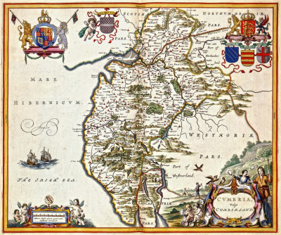 ₴ Стародавні карти високої роздільної здатності від 348 грн.: Камберленд