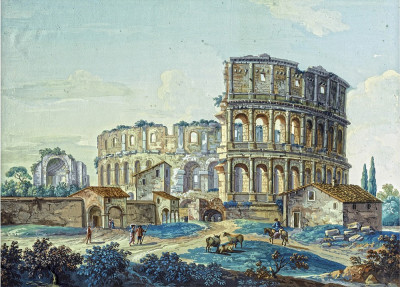 ₴ Репродукция пейзаж от 229 грн.: Вид на Колизей