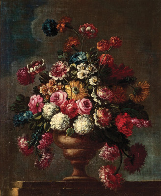 ₴ Картина натюрморт художника від 237 грн.: Ваза з квітами