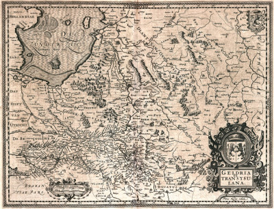 ₴ Стародавні карти високої роздільної здатності від 241 грн.: Гелдерланд та Нідерланди
