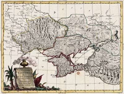 ₴ Стародавні карти високої роздільної здатності від 241 грн.: Мала Татарія