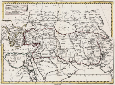 ₴ Стародавні карти високої роздільної здатності від 235 грн.: Імперія Олександра Великого