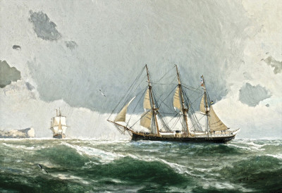 ⚓Репродукція морський краєвид від 293 грн.: Шведський корабель