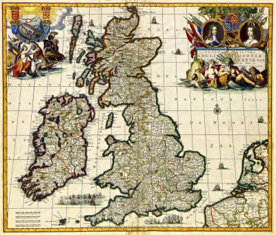 ₴ Древние карты высокого разрешения от 265 грн.: Британские острова