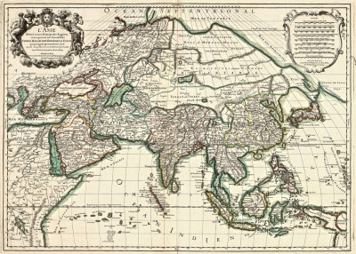 ₴ Стародавні карти високої роздільної здатності від 229 грн.: Азія