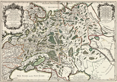 ₴ Стародавні карти високої роздільної здатності від 229 грн.: Біла Росія або Московія
