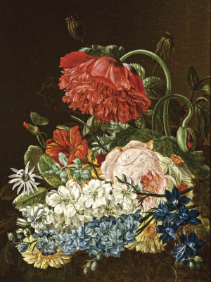 ₴ Репродукція натюрморт від 288 грн.: Натюрморт з квітами