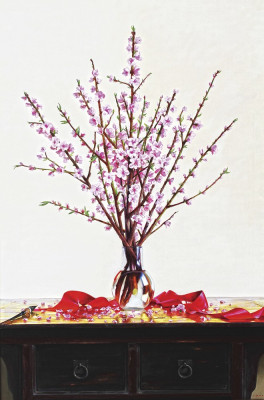 ₴ Репродукция натюрморт от 217 грн.: Персиковый цвет