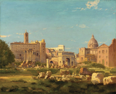 ₴ Репродукція міського пейзажу від 253 грн.: Римський форум