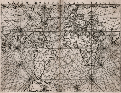 ₴ Стародавні мапи з високою роздільною здатністю від 355 грн.: Нова мапа морів