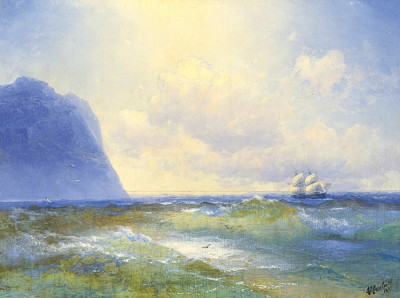 ₴ Купить картину море известного художника от 184 грн.: Судно в море