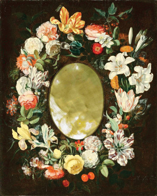 ₴ Репродукція натюрморт від 242 грн.: Вінок із квітів