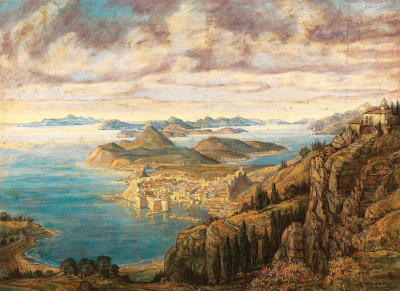 ⚓Репродукція морський краєвид від 235 грн.: Вид на Дубровник