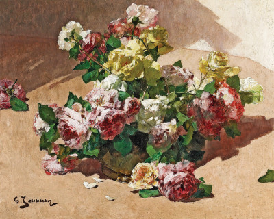 ₴ Репродукція натюрморт від 253 грн.: Троянди