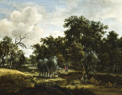 ₴ Картина пейзаж відомого художника от 171 грн.: Струмок коло лісу