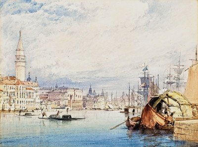 ₴ Репродукция городской пейзаж от 235 грн.: Венеция от Доганы