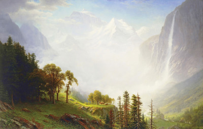 ₴ Репродукция пейзаж от 211 грн.: Величие гор