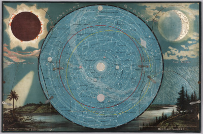 ₴ Стародавні карти високої роздільної здатності від 217 грн.: Планетна система, зодіакальне світло, метеоритний дощ