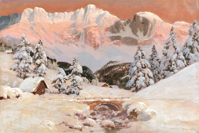 ₴ Картина пейзаж пейзаж відомого художника від 164 грн: Кайзергебірге