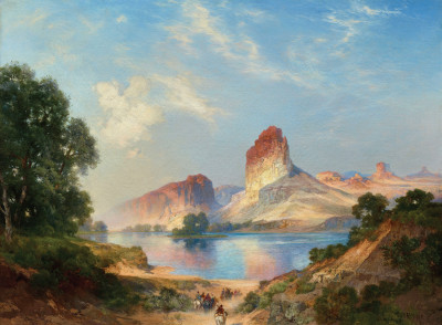 ₴ Картина пейзаж відомого художника від 184 грн.: Індіанський рай