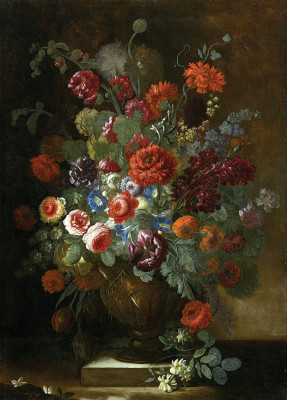 ₴ Картина натюрморт відомого художника від 160 грн.: Ваза з квітами