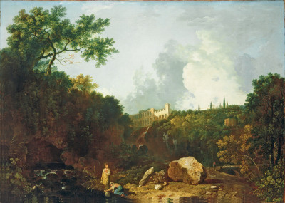 ₴ Репродукция пейзаж от 337 грн.: Отдаленный вид на виллу Мецената, Тиволи