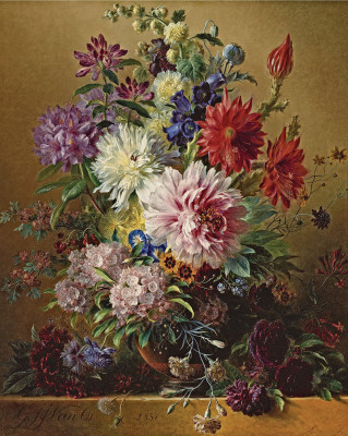 ₴ Купити натюрморт відомого художника від 213 грн.: Квітковий натюрморт