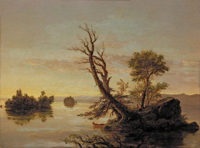 ₴ Картина пейзаж відомого художника від 207 грн.: Сцена озера