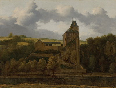₴ Картина пейзаж художника от 249 грн: Вид на замок Монжарден