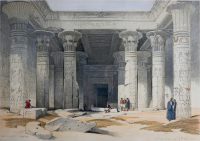₴ Купити картину краєвид відомого художника від 191 грн: Великий портик храму Філе