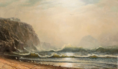 ₴ Картина пейзаж известного художника от 199 грн.: Клифф Хаус и залив Сан-Франциско
