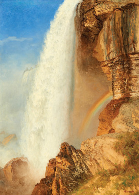 ₴ Картина пейзаж известного художника от 204 грн.: Ниагарский водопад