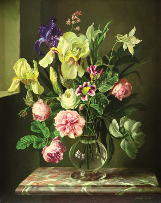 ₴ Картина натюрморт художника від 242 грн.: Весняні квіти