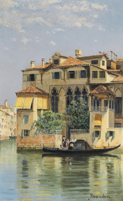 ₴ Репродукція міський краэвид від 253 грн.: Палац Фальєр, Венеція