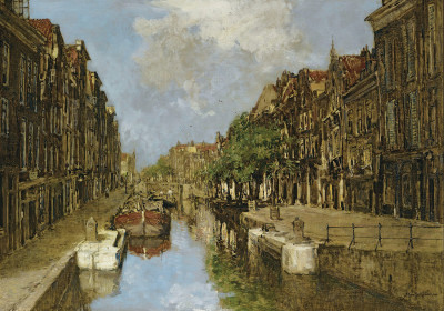 ₴ Репродукція міський краєвид 357 грн.: Канал, Роттердам